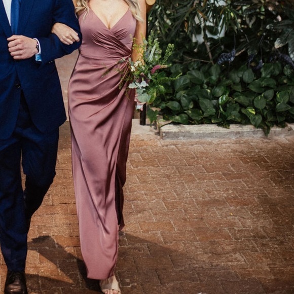 Azazie Maci dress in Amethyst colour - Picture 2 of 6